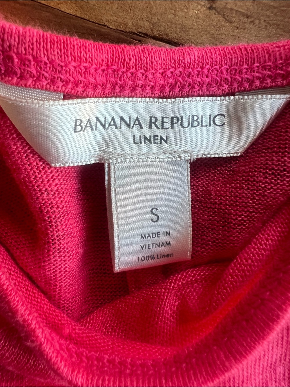 Banana Republic 100% Linen Scoop Neck Tank 🌺✨